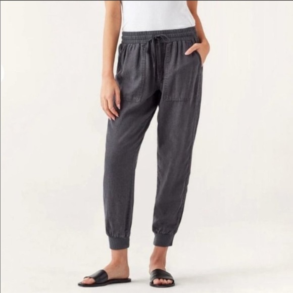 Splendid Pants - Splendid Relaxed Fit Gray Jogger Pants